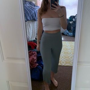 Olive Green Swing Pants